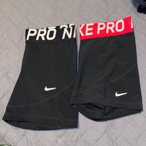 Women’s Nike Pro shorts
